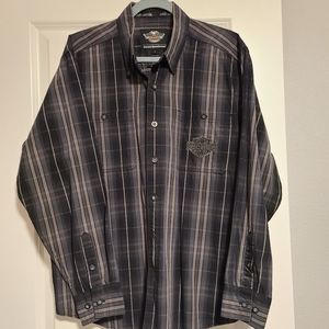 Harley Davidson button down